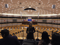La section européenne à Bruxelles